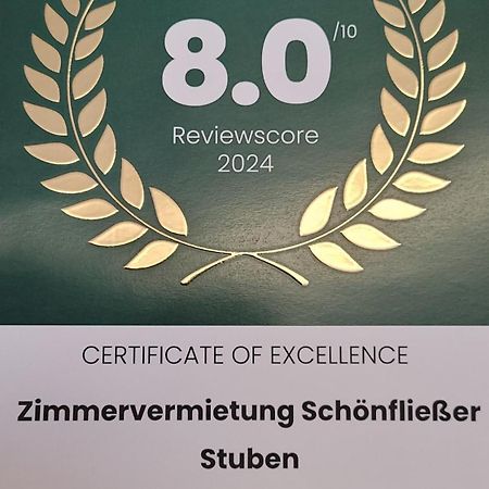 Zimmervermietung Schoenfliesser Stuben Auch Fuer Monteure Eisenhuettenstadt Exterior photo